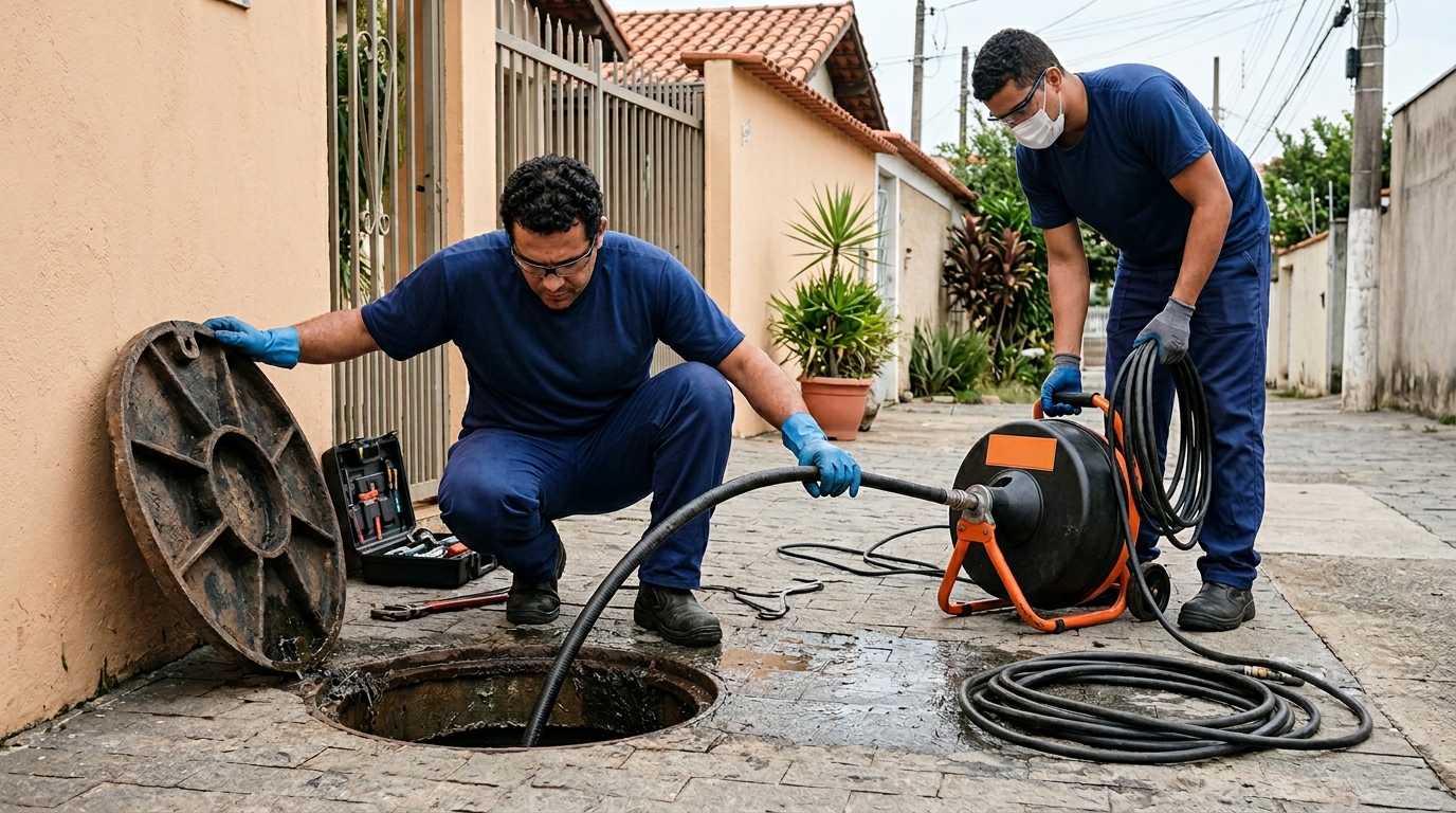 Desentupidora perto de mim em Juiz de Fora-MG